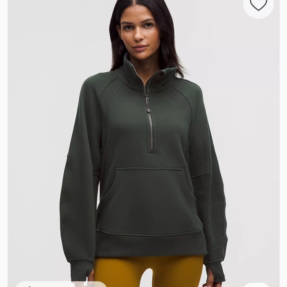 lululemon athletica Tops - SALE🔥Lululemon Scuba Oversized Funnel-Neck Half Zip